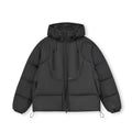 FPA Double-Layer Hooded Down Jacket Winter Design Loose Couple Black Warm Coat Men