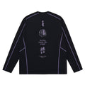 FPA Lightweight Sun-Protective Quick-Dry Long-Sleeve Outdoor Sports Hiking Crew Neck Printed Couple T-Shirt for Men