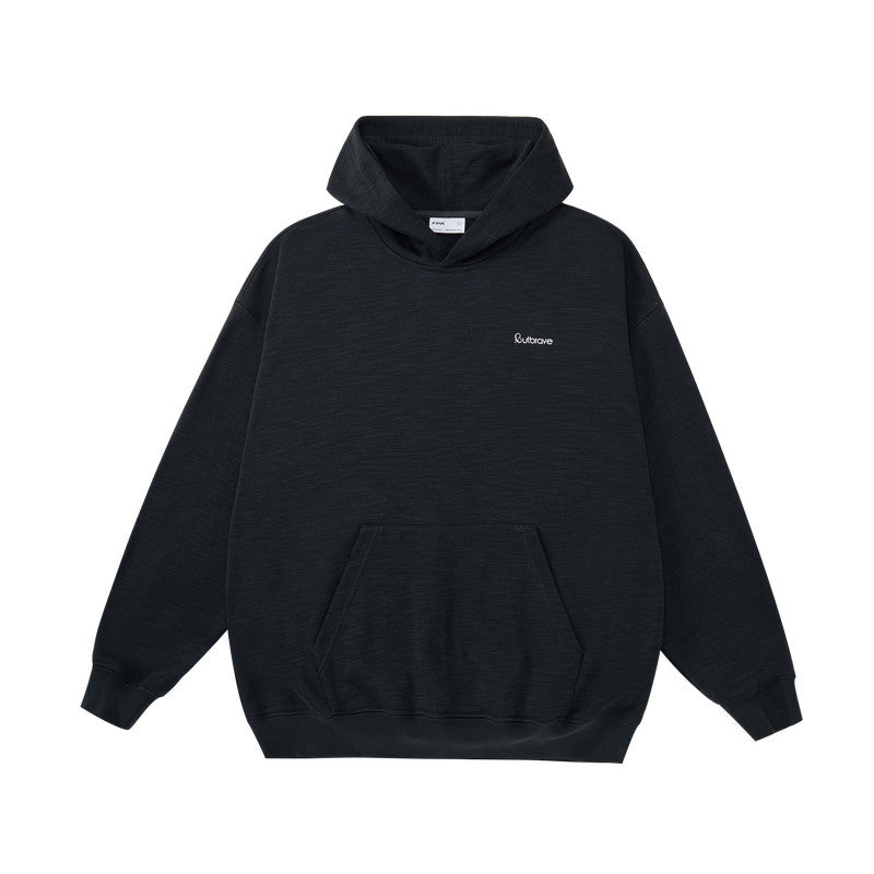 FPA Slub Cotton Outdoor Mountain Print Hoodie