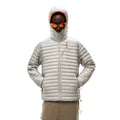 FPA 800FP 95% White Duck Down Ultra-Fine Quilted Outdoor Down Jacket for Men with Hood