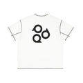 FPA Basic Hasselblad Line Logo Short Sleeve T-Shirt - Summer Crew Neck Loose Casual Couple Style Chinese Streetwear White Tee