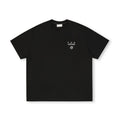 FPA Sport Cooling Ice-Feel Short Sleeve T-Shirt - Summer Crew Neck Chinese Streetwear Trendy Couple Half Sleeve Black Tee for Men