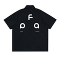 FPA Quick-Dry Cooling UPF50+ Sun Protection Short Sleeve Summer Half-Zip Half-Turtleneck Couple's National Trend Sports T-Shirt