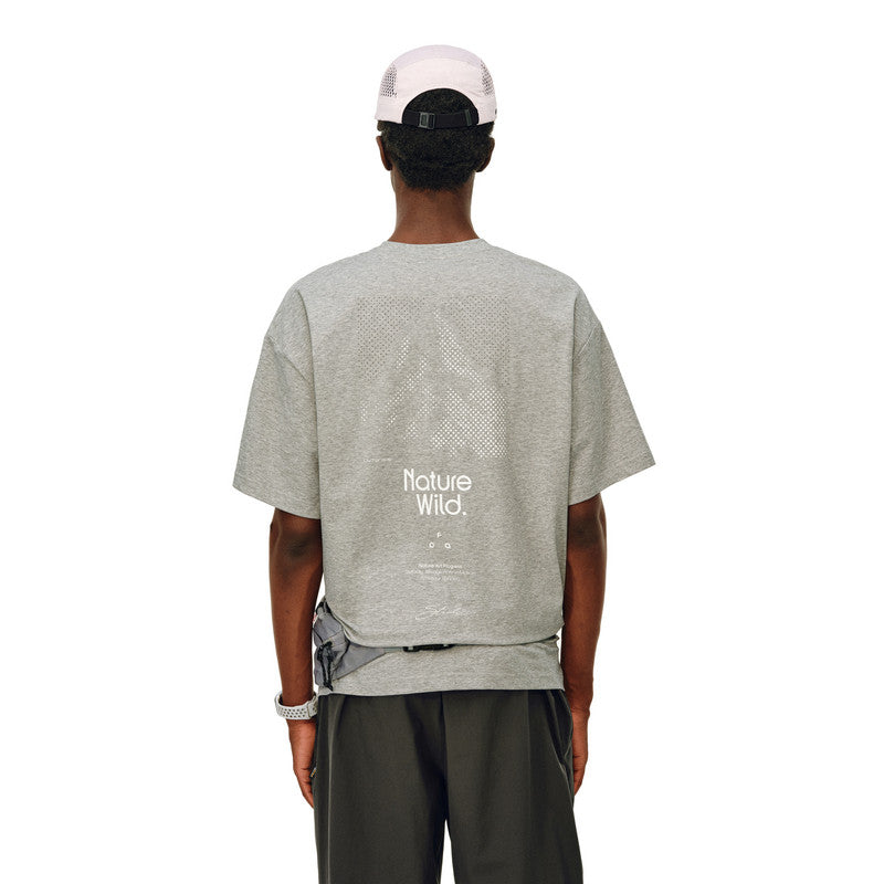 FPA COOLMAX Breathable Mesh Short Sleeve T-Shirt for Men and Women - Summer Outdoor Quick-Dry Cool Touch Crew Neck Tee