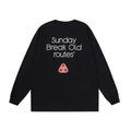 FPA Sorona Antibacterial Long-Sleeve Sports Outdoor Tee - Chinese Streetwear Trend, Autumn American Style Loose Crew Neck Couple T-Shirt