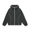 FPA UPF50+ Lightweight Training Zip-Up Jacket for Outdoor Sports, Loose-Fit Unisex Sun Protection