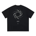 FPA Polka Dot Slogan COOLMAX Sports Short Sleeve T-Shirt - Summer Outdoor Quick-Dry Crew Neck Casual Couple Tee for Men