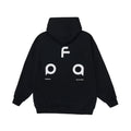 FPA Warm Fleece Hooded Sweatshirt - Chinese Streetwear Trend, Heavyweight, Spring/Fall, Unisex Couple Hoodie