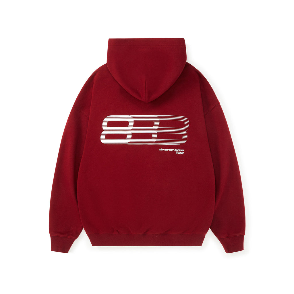 FPA Gradient Track Graphic Hoodie - Spring Casual Loose Fit Heavyweight Couple Style Streetwear Hooded Sweatshirt