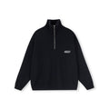 FPA Half-Zip High Neck Pullover Sweater – Spring/Fall 2026 New, Loose Fit, Minimalist Design Couple Knitwear