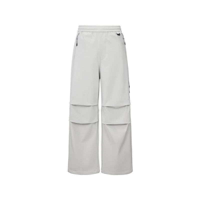 FPA Outdoor Water-Repellent Thermal Insulated Wear-Resistant Zippered Paratrooper Pants Men's Hiking Straight-Leg Casual Sports Trousers