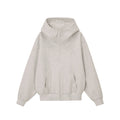 FPA Contrast Logo Zip-Up Hoodie – Relaxed Fit, Unisex, Spring/Fall