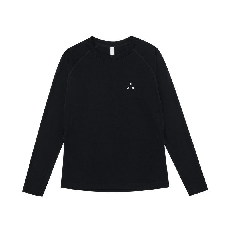 FPA Seamless Outdoor T-Shirt for Spring and Fall – Slim Fit, Basic Round Neck Tee for Women