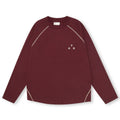 FPA Quick-Dry 7A Antibacterial Ice-Feel Sports Long-Sleeve T-Shirt, Chinese Trend Loose Round Neck Red Tee