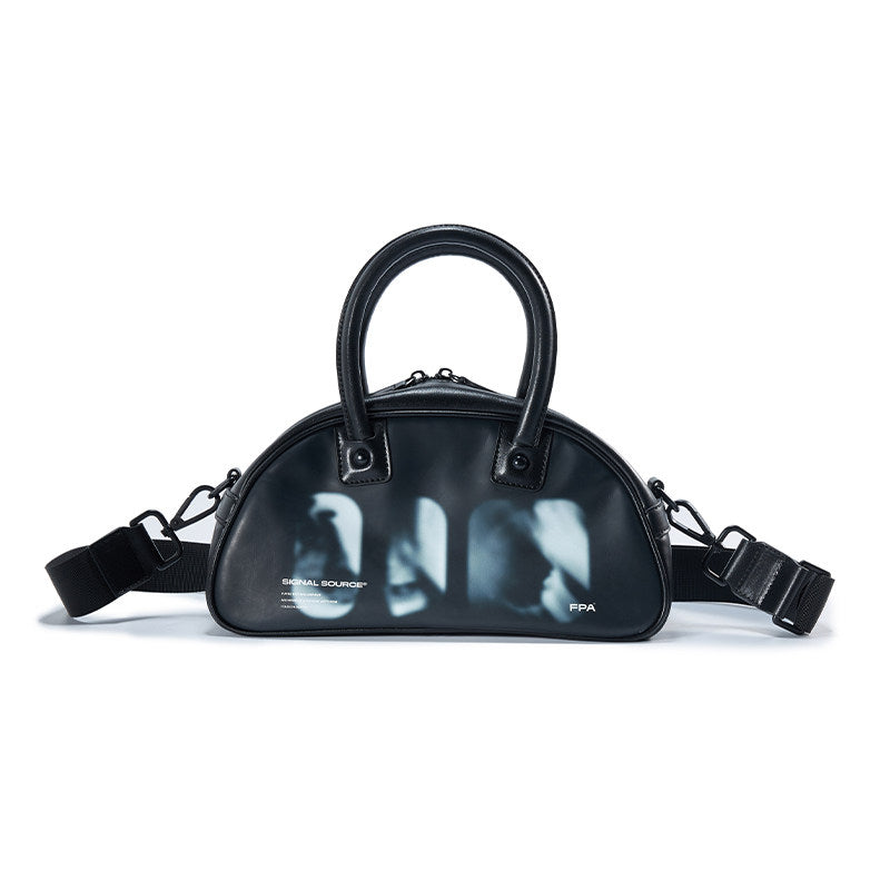 FPA Printed Boston Bag with Handheld and Crossbody Straps