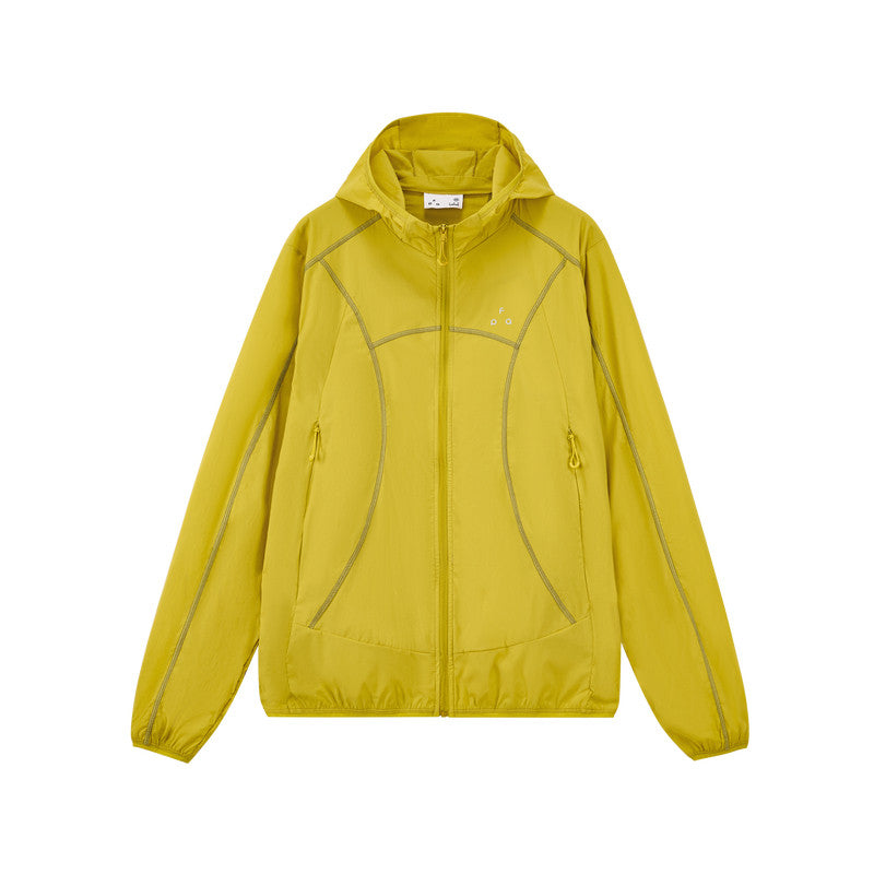 FPA Ultra-Light Ripstop Color-Block Sports Hooded Jacket Outdoor Waterproof Casual Couple Spring Men's Jacket