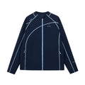 FPA Color-Block Textured Hiking Jacket - Spring Lightweight Outdoor Long-Sleeve Casual Cardigan for Men and Women