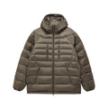 FPA Ribbed Down Hooded Jacket with Double Zipper - 2026 New Winter Sports Couple Down Coat