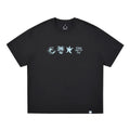 FPA Summer Beach Elements COOLMAX Vacation Print T-Shirt, Couple Round Neck Outdoor Sports Short Sleeve for Men