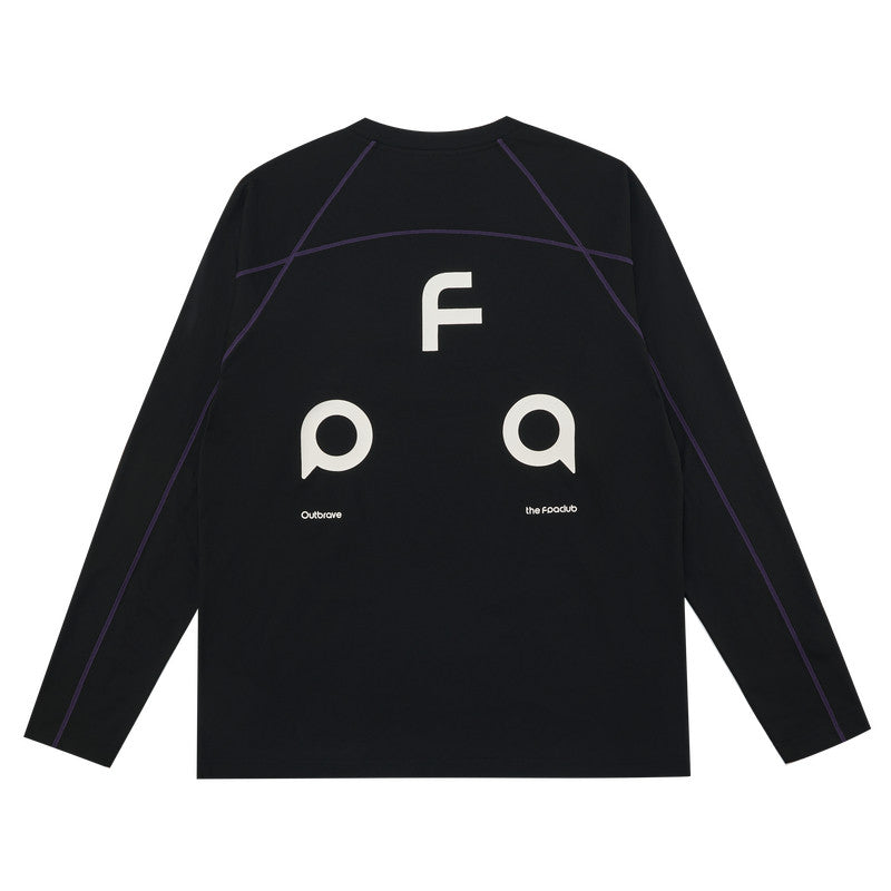 FPA Cool-Touch Quick-Dry 7A Antibacterial Sun Protection Running Long-Sleeve Shirt, Spring Outdoor Crew Neck Premium Couple T-Shirt