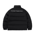 FPA Chinese Streetwear Stand Collar Down Jacket for Men - Lightweight Puffer Coat, Loose Fit, Winter Warm Black Outerwear