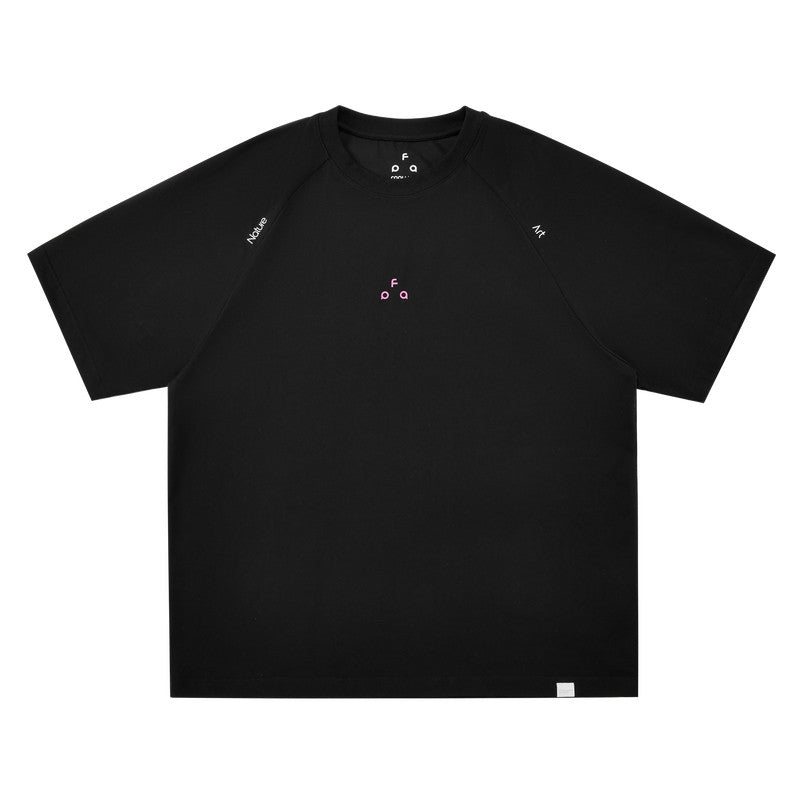 FPA Slogan COOLMAX Athletic T-Shirt Summer Outdoor Cool Touch Quick Dry Breathable Basic Couple Short Sleeve Men