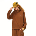 FPA Sport Skin-Friendly Waffle Texture Hooded Set Sweatshirt - Chinese Streetwear Loose Casual Couple Hoodie