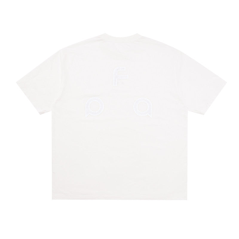FPA Cool-Touch Quick-Dry Antibacterial UPF50+ Sun Protection Short Sleeve T-Shirt, Chinese Streetwear Summer Round Neck Outdoor Sports Couple Top