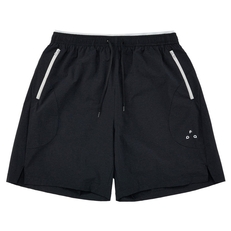 FPA Color-Block Athletic Shorts with Curved Training Design – Lightweight Outdoor Fitness Shorts for Couples, Summer Casual Pants for Men