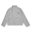 FPA Bias-Cut High-Collar Cropped Jacket - Chinese Streetwear Trendy Loose Spring Casual Unisex Coat