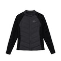 FPA Women's Patchwork Half High Collar Button Down Jacket - Lightweight Warm Short Down Coat for Autumn/Winter