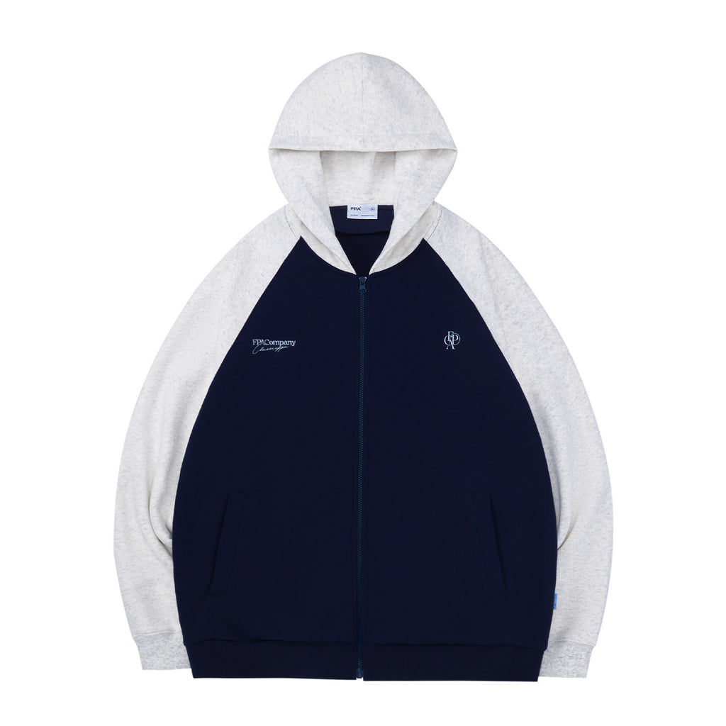 FPA Brand Logo Embroidered Zip Hoodie 2023 New Spring/Autumn National Trend Loose Casual Couple Jacket