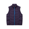 FPA 118g 90% Down Contrast Color Warm Lightweight Stand Collar Quilted Down Vest Winter Sleeveless Jacket
