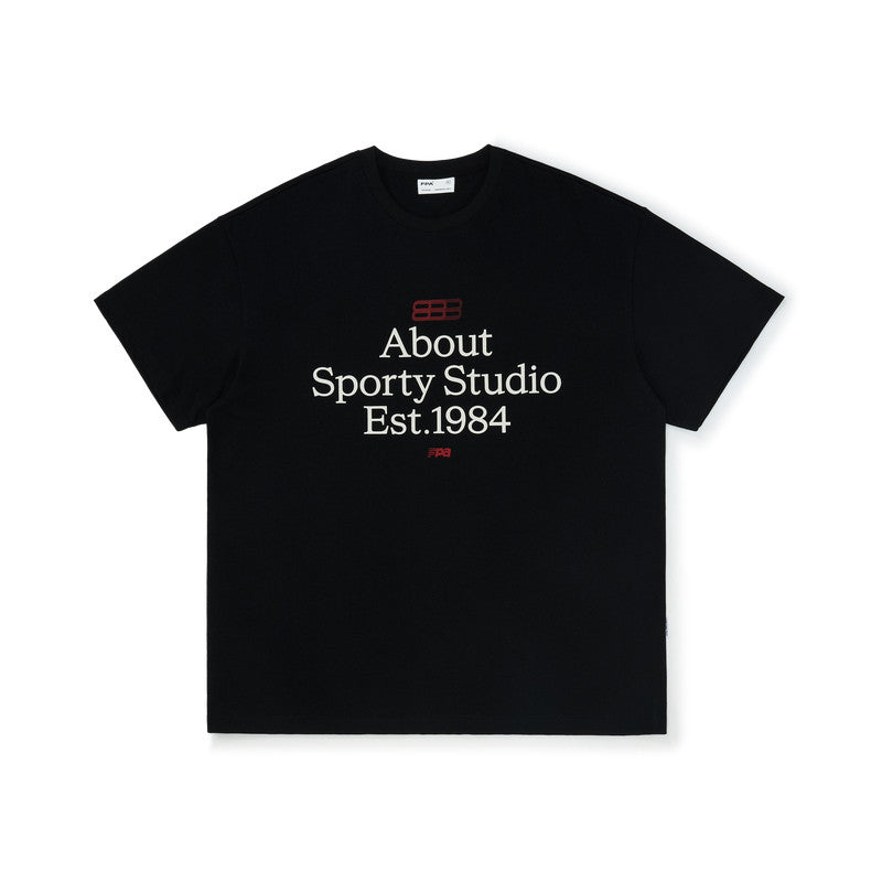 FPA Slogan Typography Phantom Short Sleeve T-Shirt 2024 New Summer Printed Crew Neck Loose American Retro Tee
