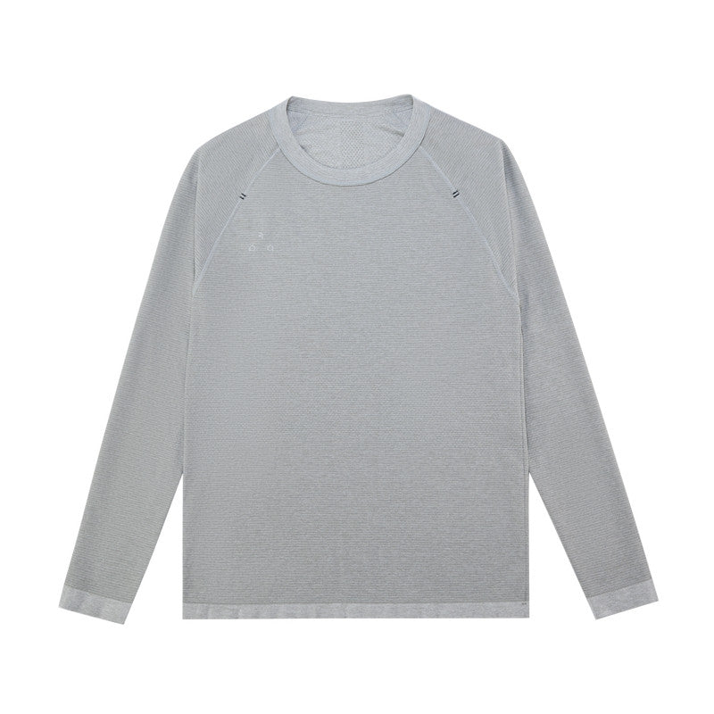 FPA Seamless Knit Long-Sleeve Training Tee 2026 New Premium Design Crew Neck Outdoor Quick-Dry Fitness Shirt for Men