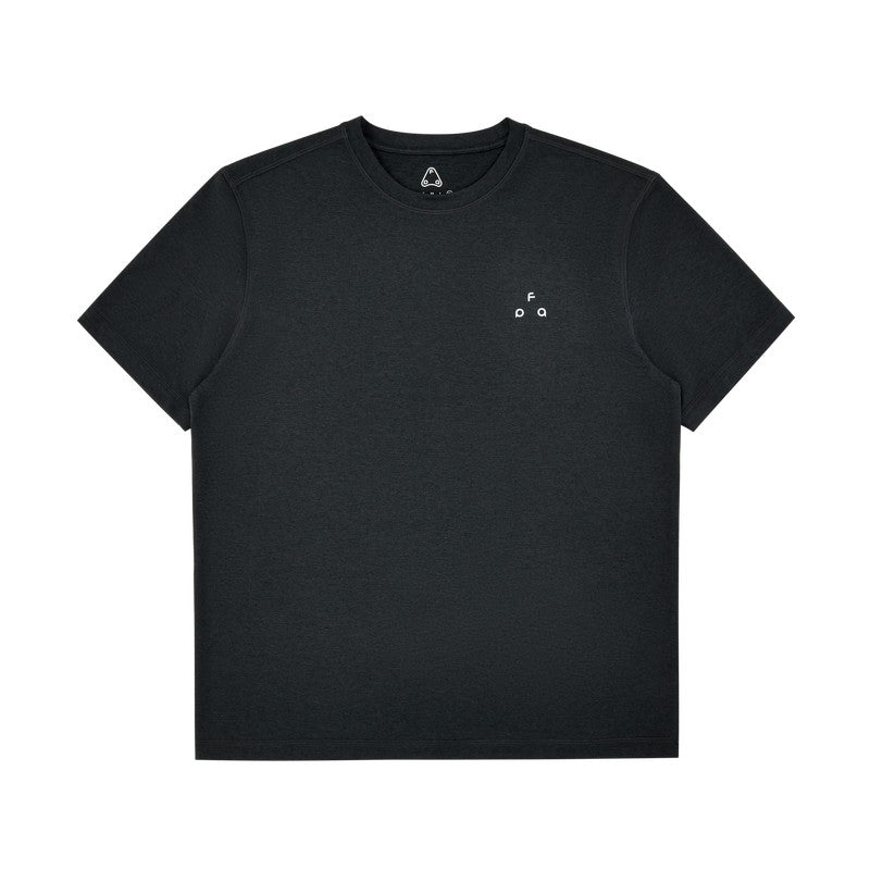 FPA Small Triangle Logo Hasselblad Short Sleeve Summer Fitted Basic Logo Casual Round Neck Couple Sports T-Shirt for Men