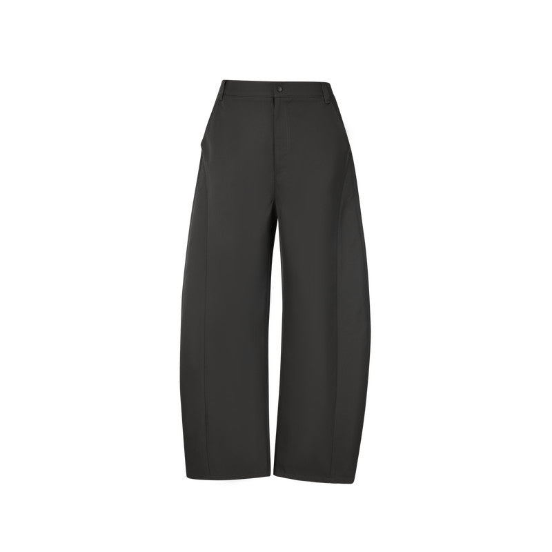 FPA Water-Repellent Curved Hem Outdoor Pants – Chinese Streetwear Trendy Loose Wide-Leg Athletic Casual Trousers for Spring/Autumn