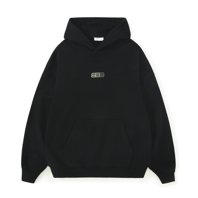 FPA Gradient Track Hoodie with Chest Print – Chinese Streetwear Trend, Loose Fit, Unisex, Retro American Style for Men