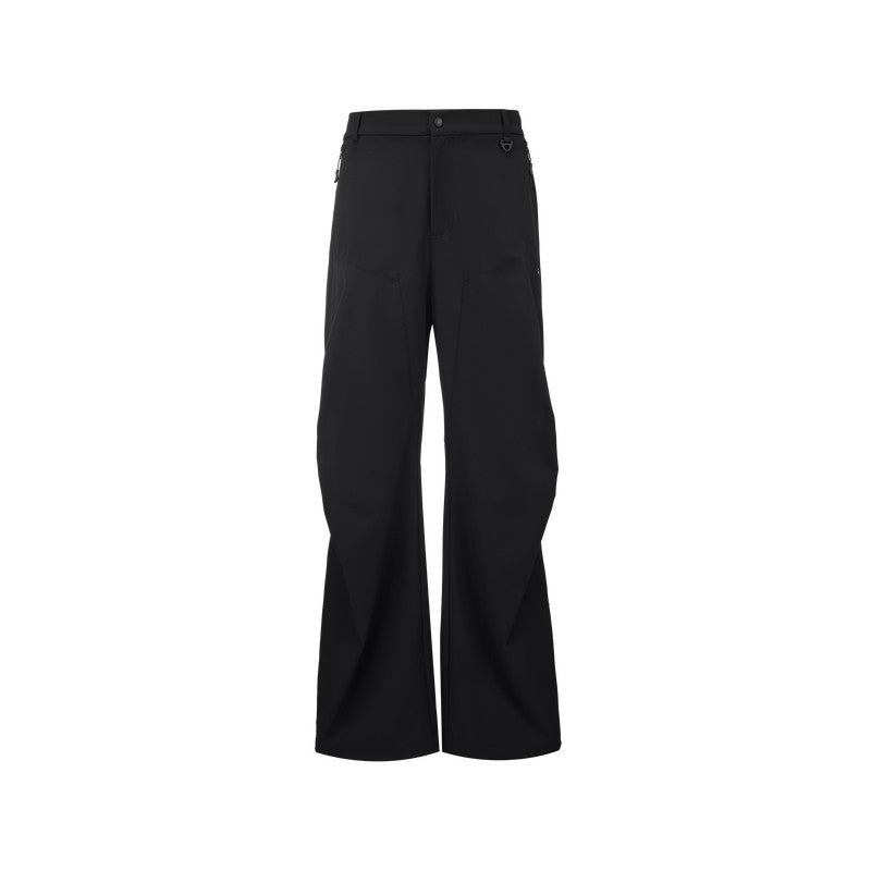 FPA Outdoor Waterproof Zipper Detail Straight-Leg Casual Jogger Pants for Men and Women