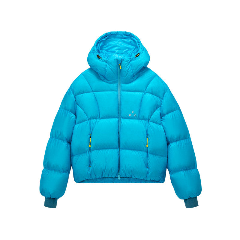FPA 800FP 95% White Duck Down Women's Hooded Down Jacket, Winter Thick Warm Outdoor Coat