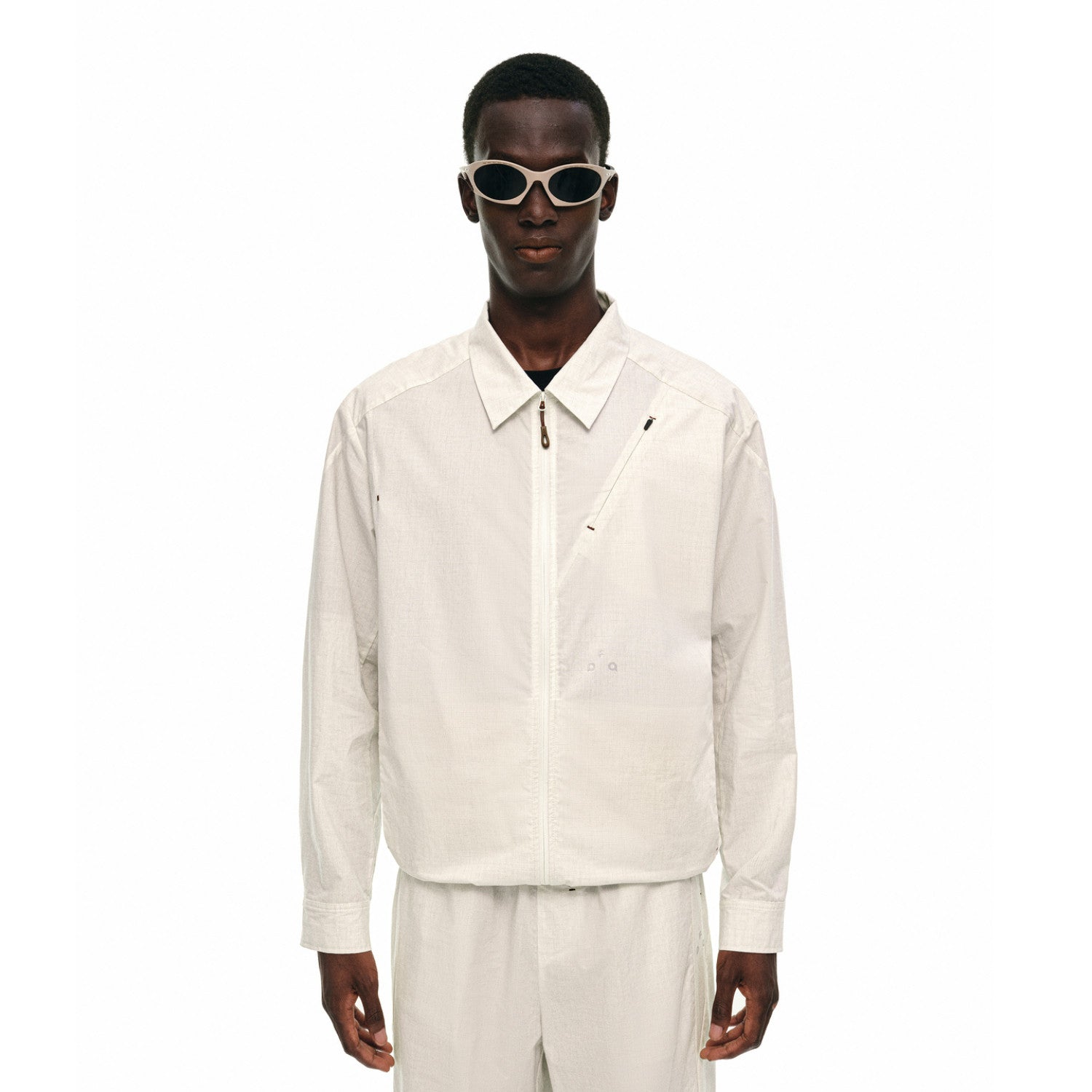 FPA Fine Grid High-Density Long-Sleeve Shirt Set 2026 Fall New Couple Casual Turn-Down Collar Shirt Jacket