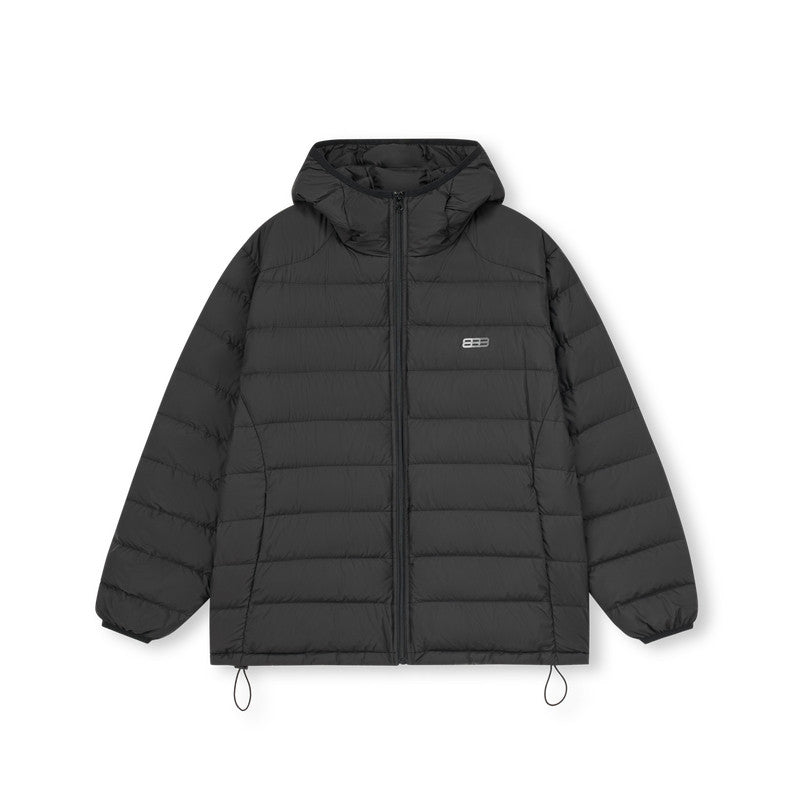 FPA 90% White Duck Down Packable Lightweight Hooded Down Jacket - Chinese Streetwear, Loose Fit