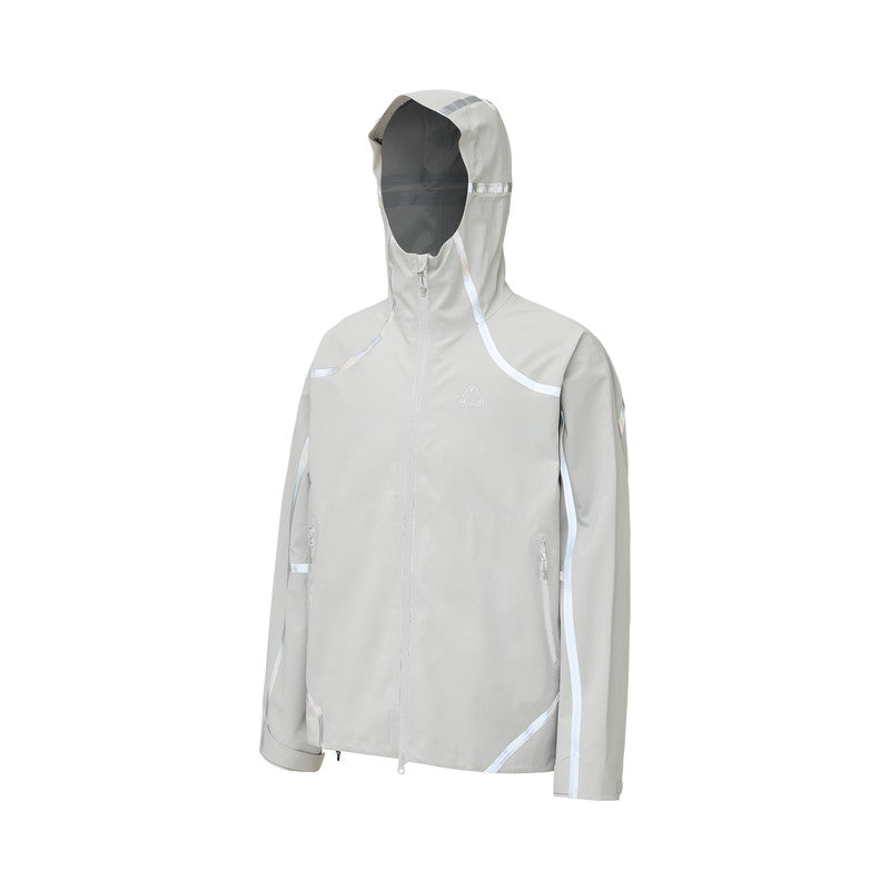 FPA 3L Outdoor Hardshell Jacket with Waterproof Breathable Technology - Light Arc Inner and Outer Seam Sealing