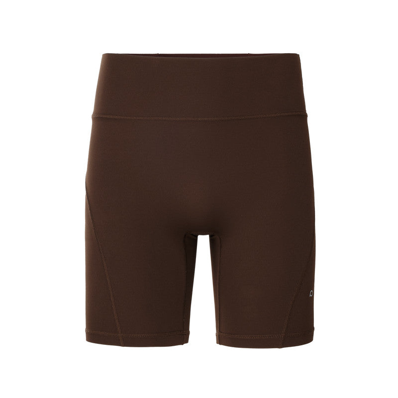 FPA Women's Outdoor Running Fitness Yoga Compression Shorts with Logo Seam Lines - Form-Fitting Base Layer Shorts