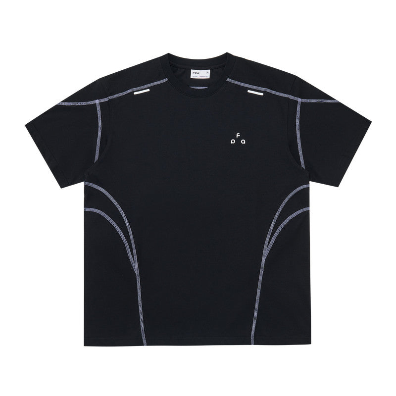 FPA Light Outdoor Quick-Dry Sun-Protection 5A Antibacterial Sports Short-Sleeve T-Shirt, National Trend Basic Logo Design, Couple Style