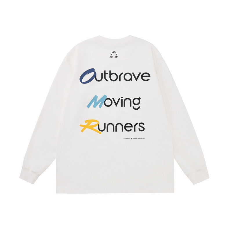 FPA Quick-Dry 5A Antibacterial UPF50+ Sun Protection T-Shirt Autumn Outdoor Sports Crew Neck Loose Couple Chinese Trend Long Sleeve