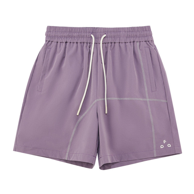 FPA Color-Block Hasselblad Lightweight Training Shorts Loose Straight-Leg Summer Running Fitness Outdoor 5-Inch Shorts for Men