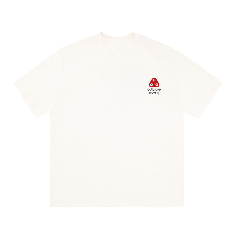 FPA Cooling Ice-Skin Sports Short-Sleeve T-Shirt Basic Logo Loose Round Neck Couple Summer Chinese Streetwear