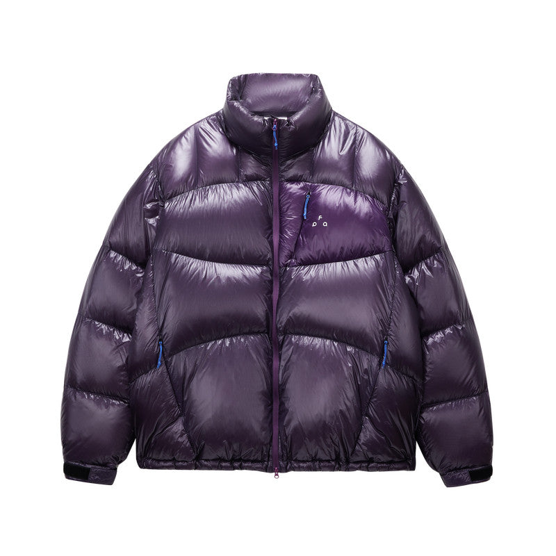 FPA 800FP 95% White Duck Down Contrast Pocket Stand Collar Down Jacket Winter Warm Couple Style