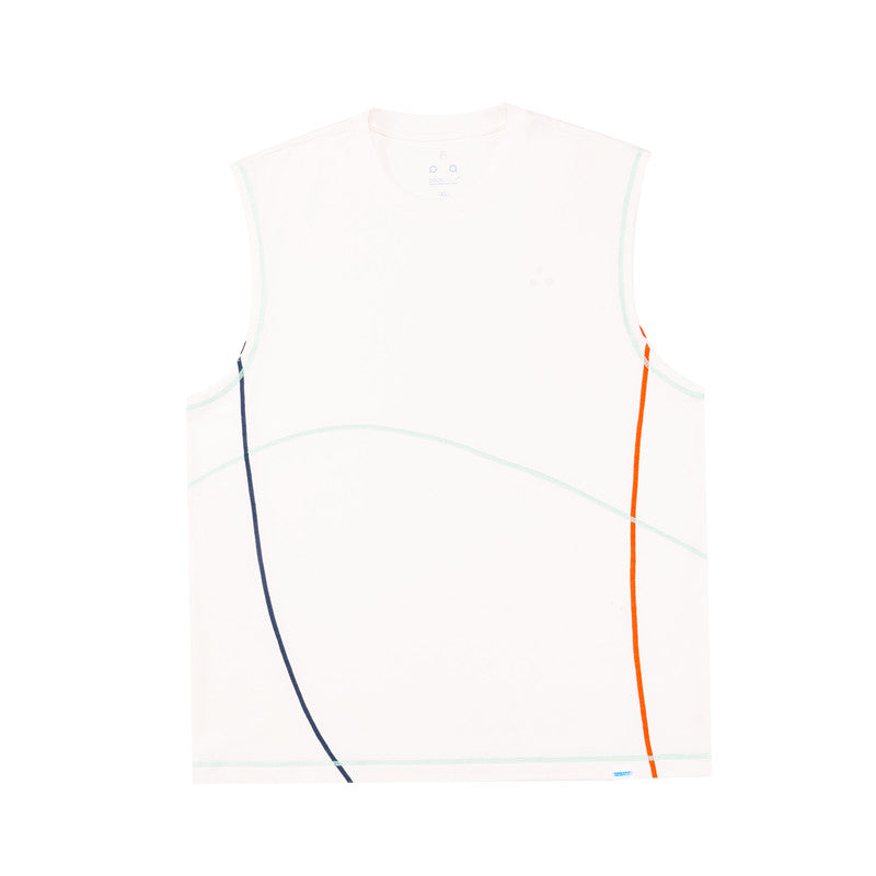 FPA Coolmax Color-Block Stitch Casual Vest 2026 New Summer Fitness Outdoor Hiking Sleeveless T-Shirt